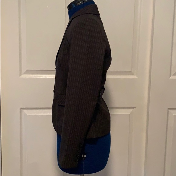 Striped black blazer - Picture 2 of 4
